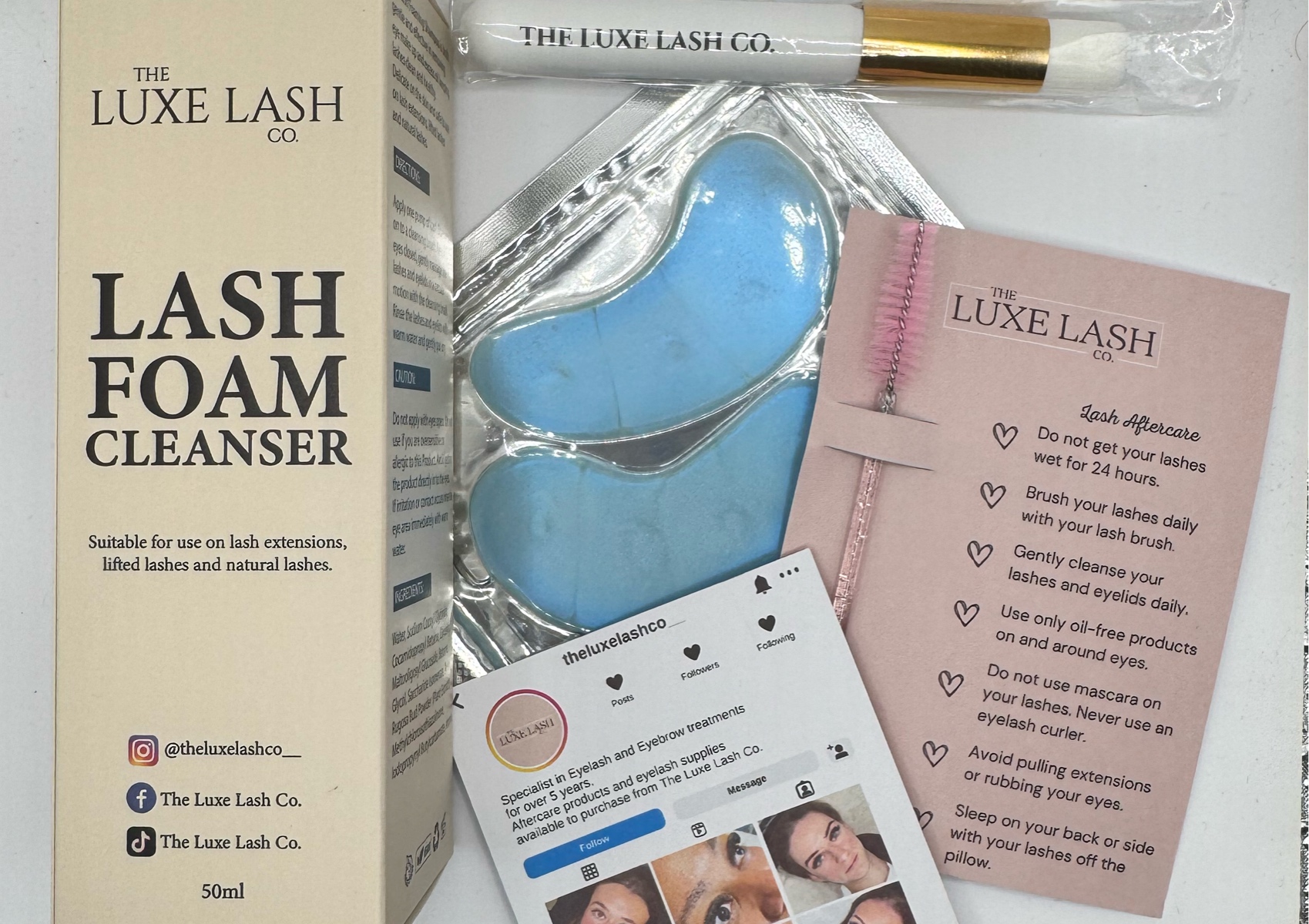 Lash Foam Cleanser Kit