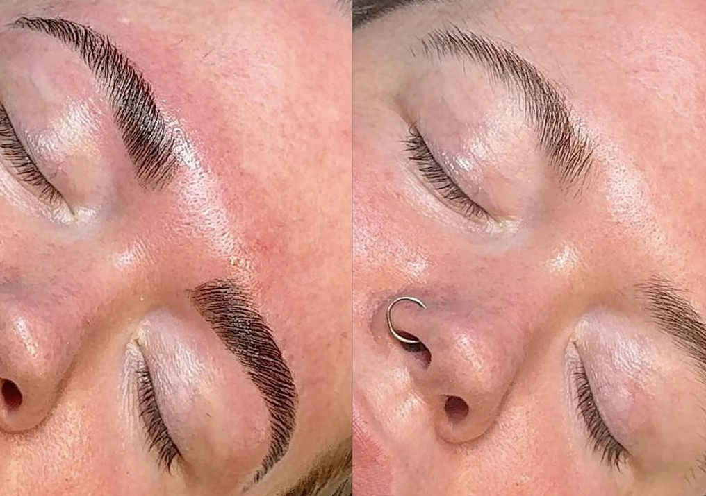 ᴇʏᴇʙʀᴏᴡ ʟᴀᴍɪɴᴀᴛɪᴏɴ ᴡɪᴛʜ ʜʏʙʀɪᴅ sᴛᴀɪɴ