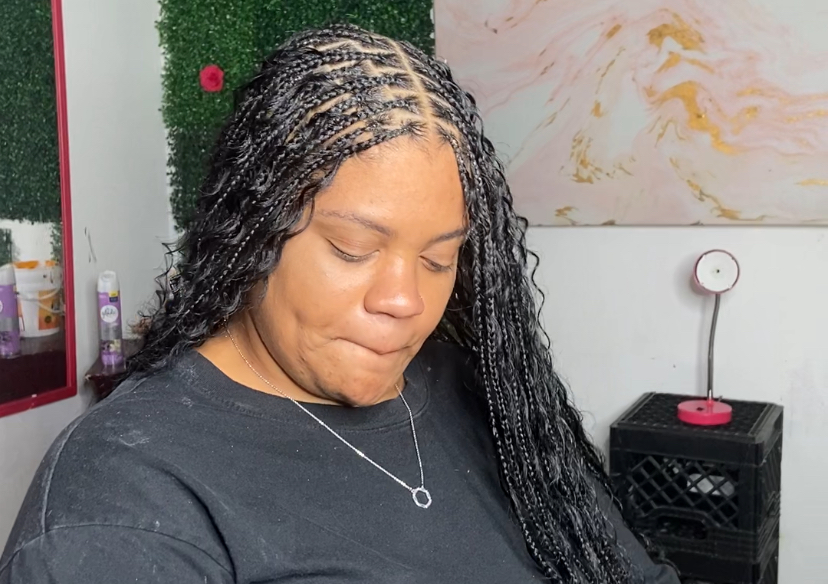 long medium boho knotless 