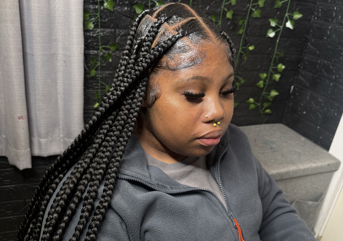 Large Knotless Braids 