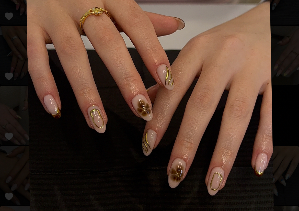 Medium nail art 