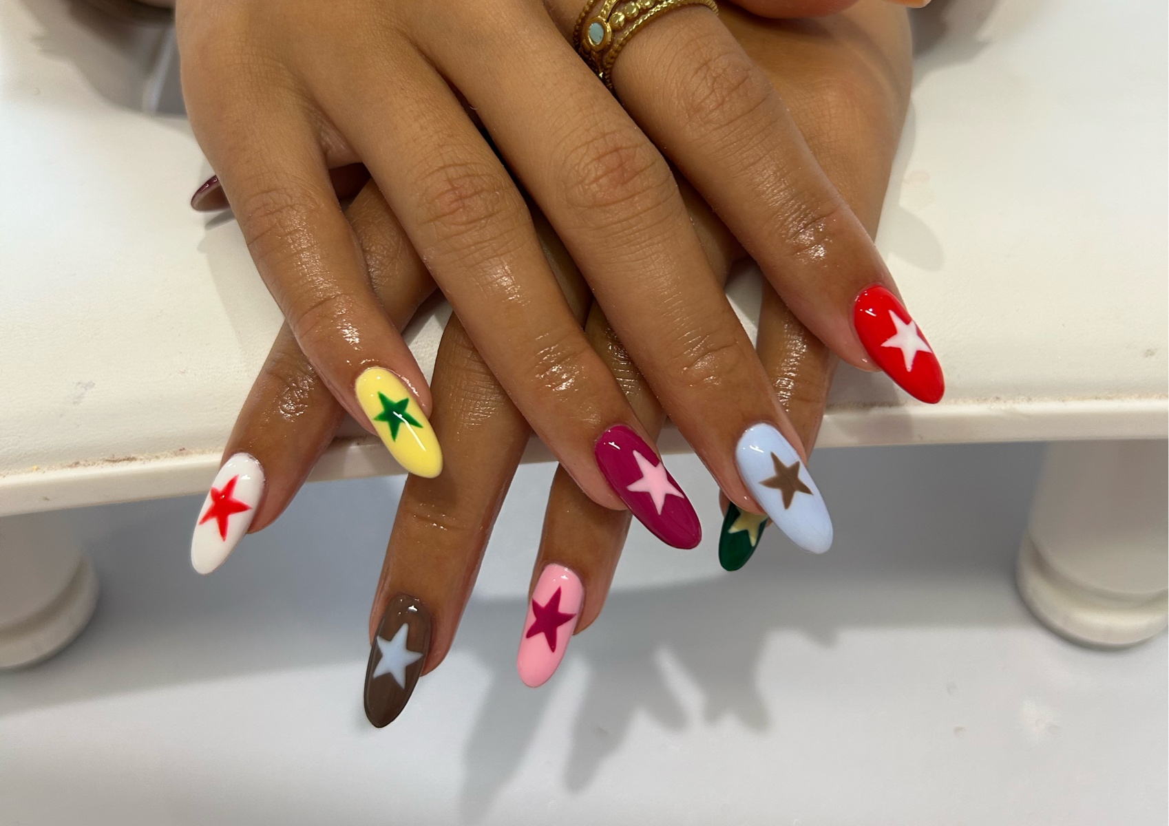 Complex nail art