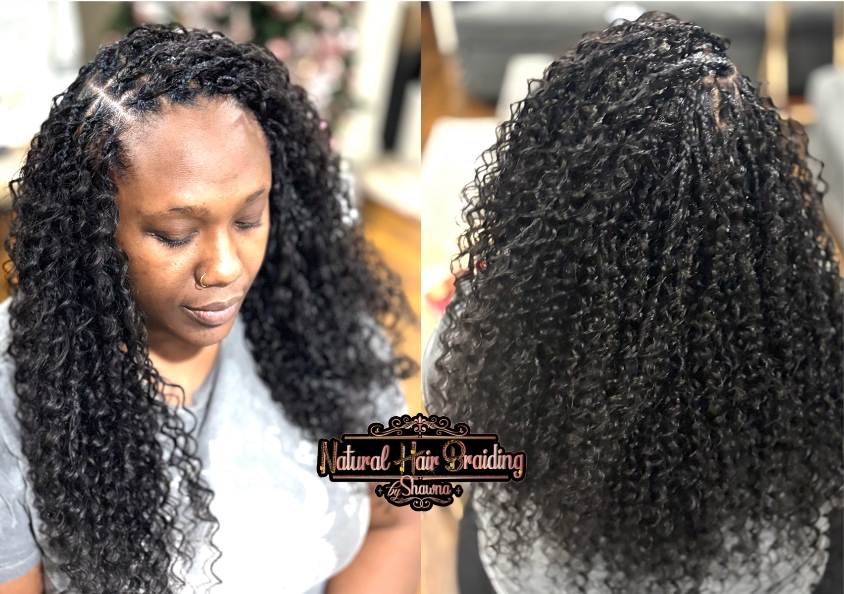 100% Human Boho Knotless Braids