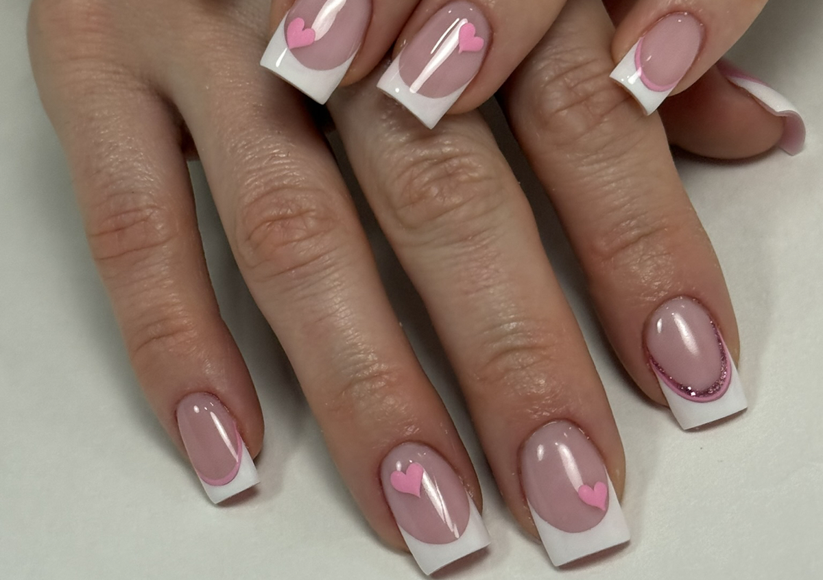 Russian Manicure + Polygel