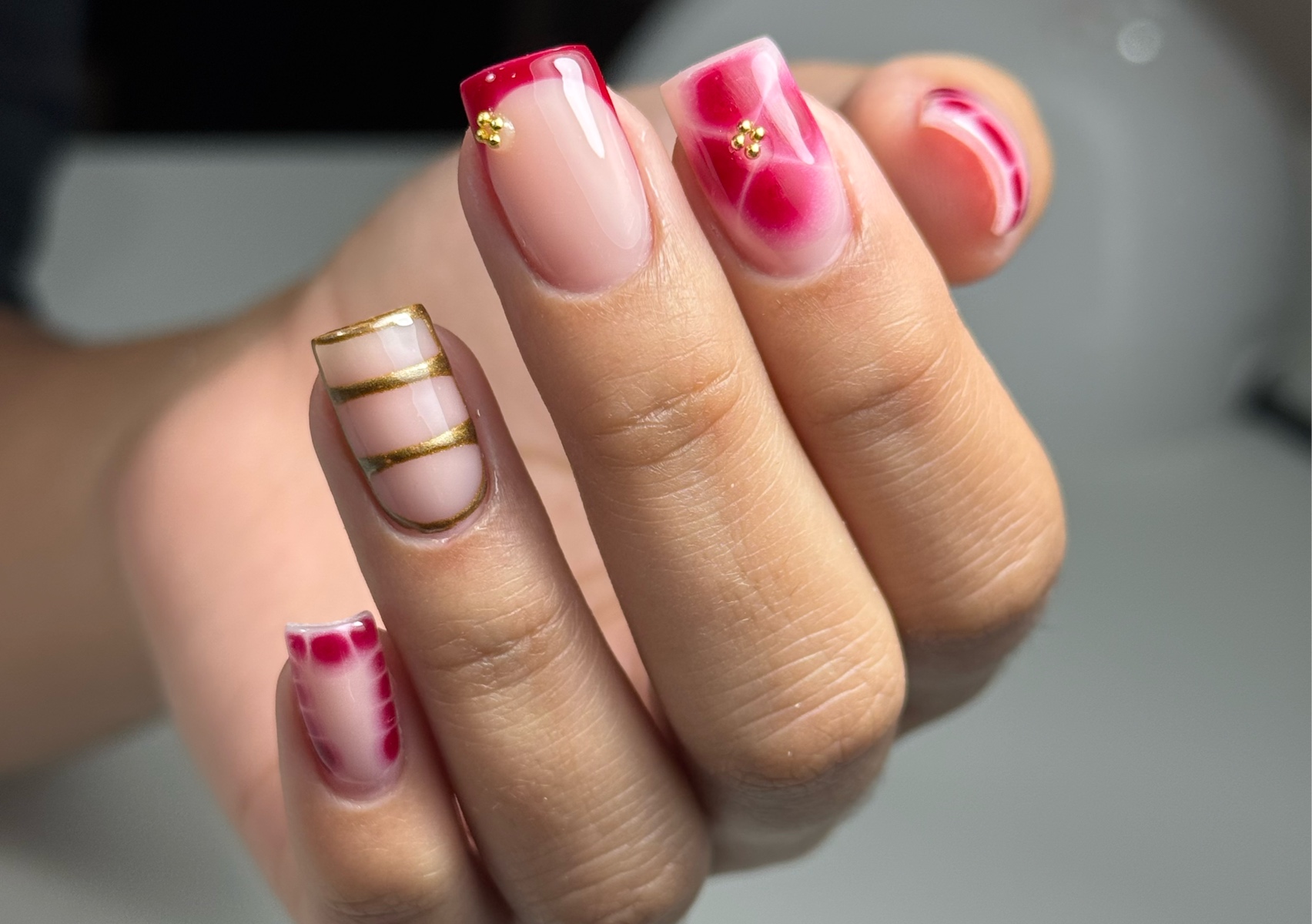 Russian Manicure + Refill acrilyc Medium & long nails