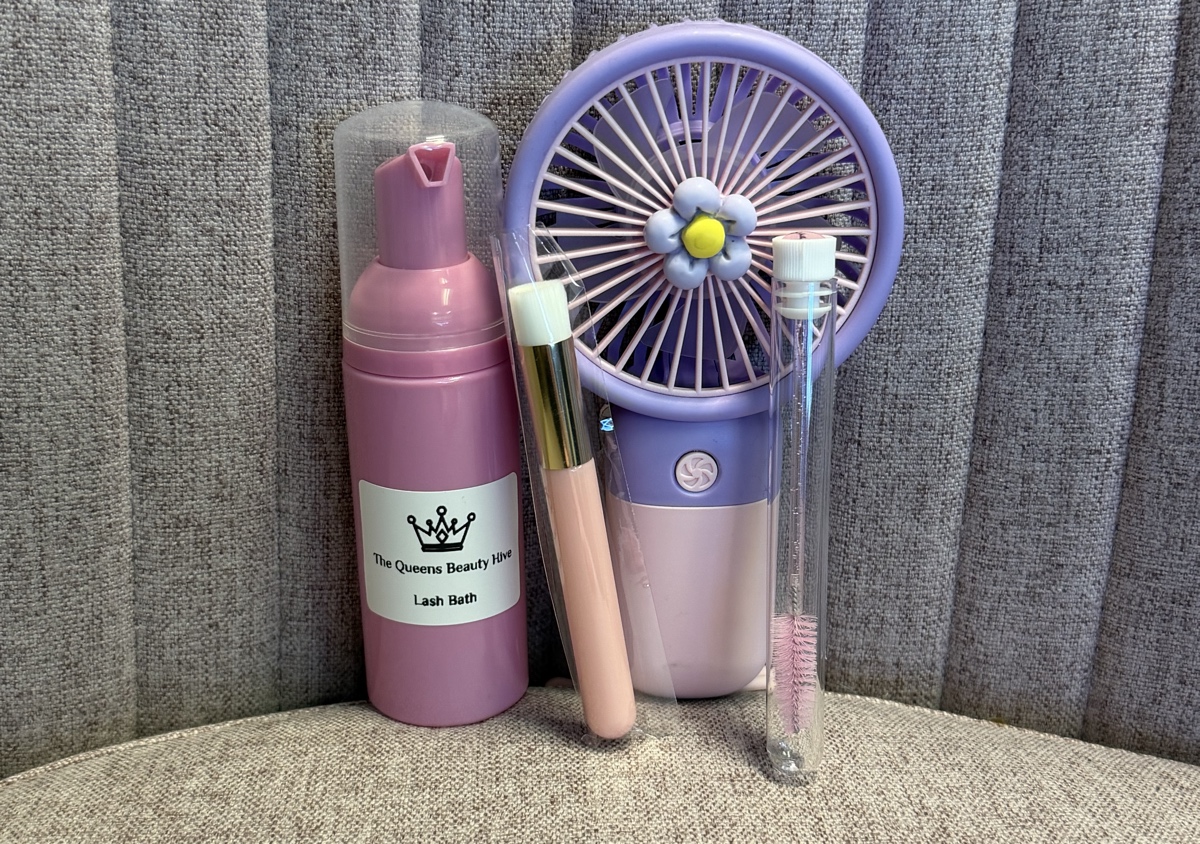 Lash Bath Kit With Fan