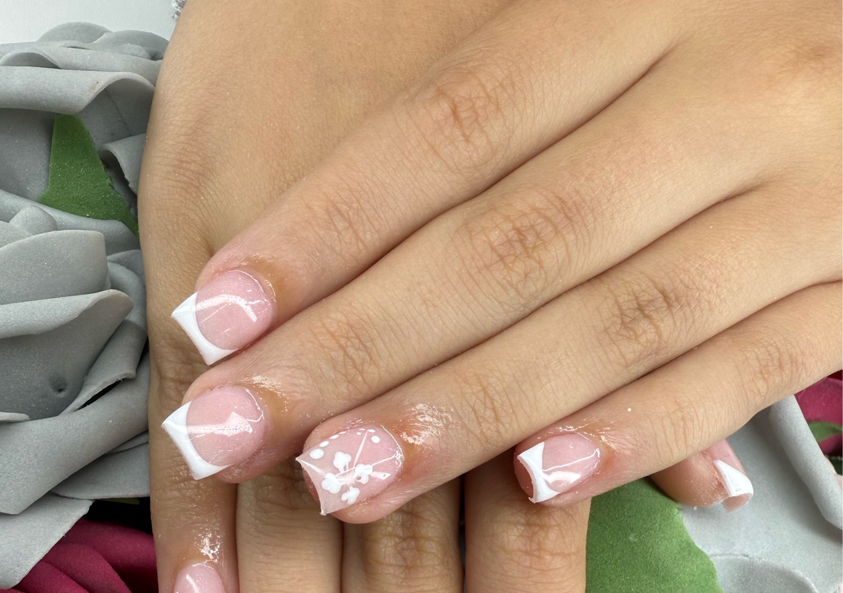 Under age of 10yrs full set acrylic(with parents permission) 