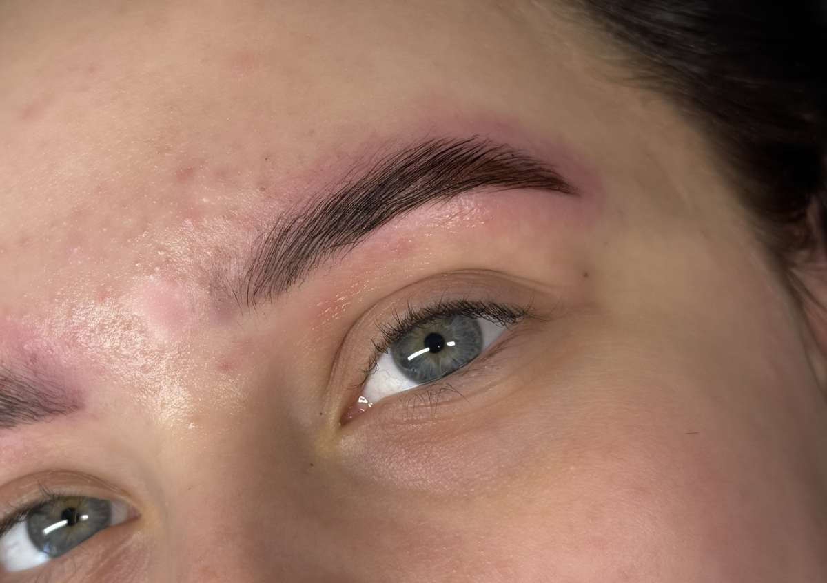brow lamantion,tint&wax