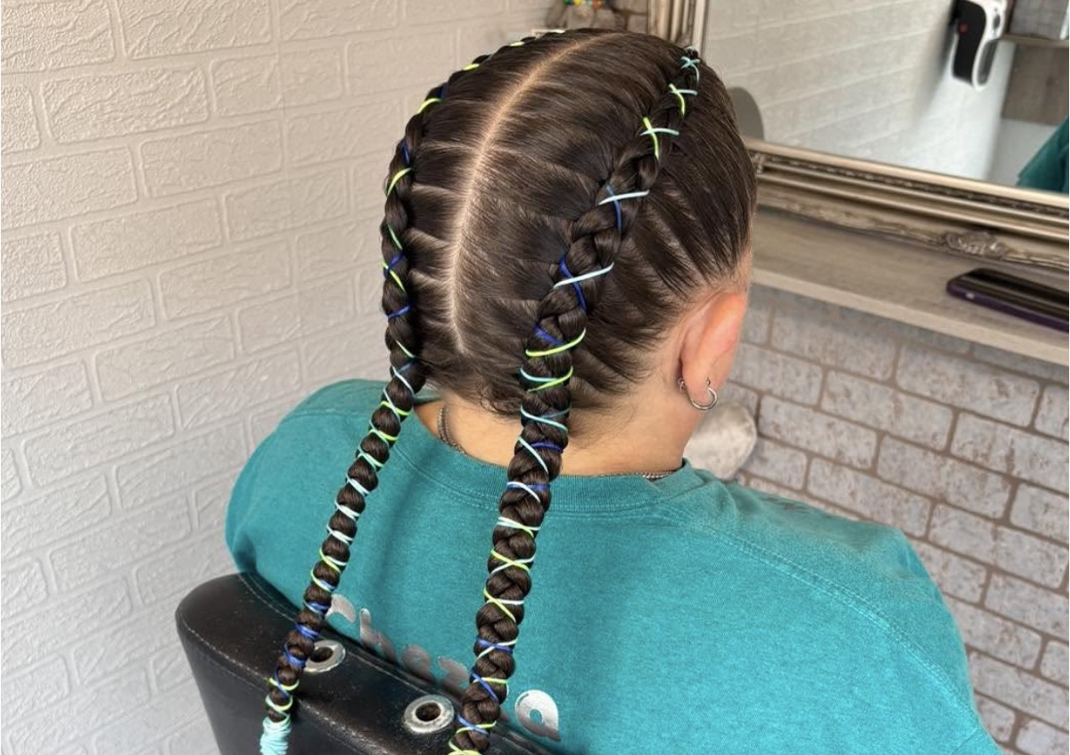 Double Dutch With Wrapped Coloured Cord