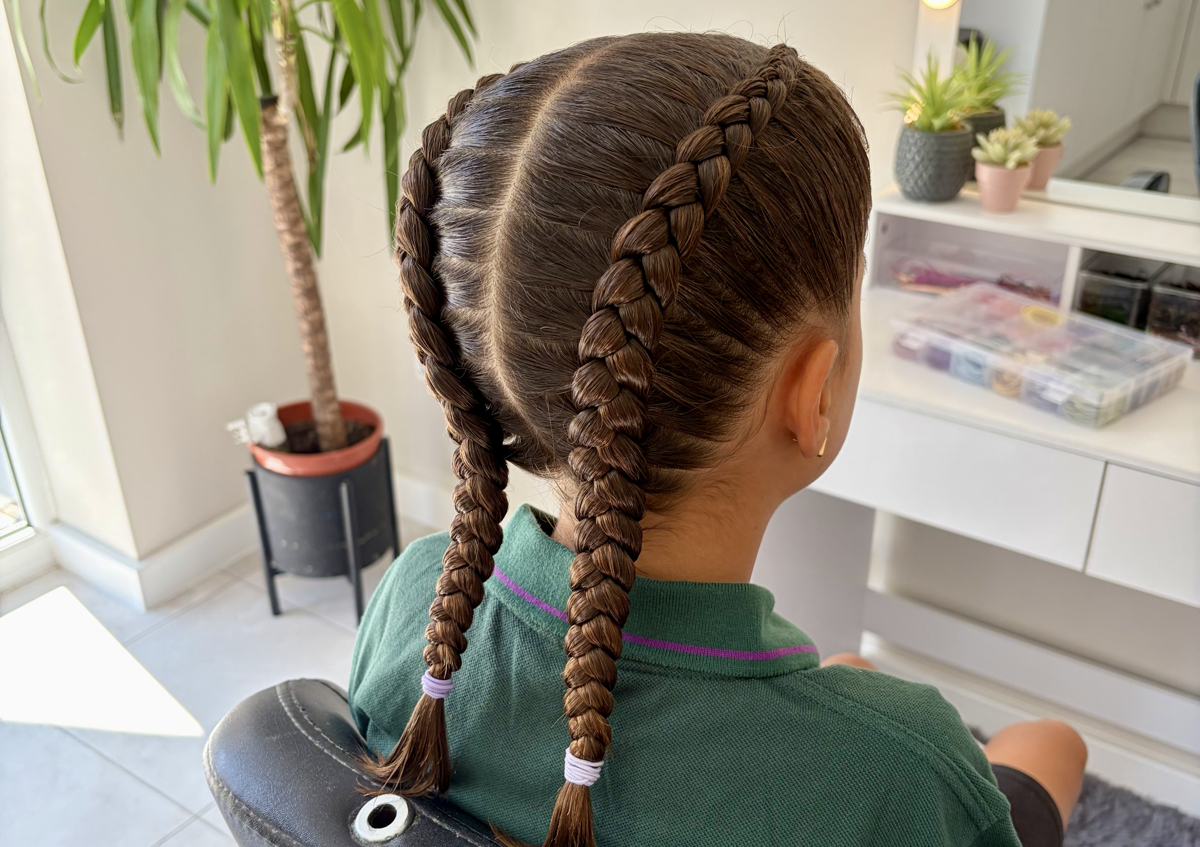 Double Dutch (in the natural hair)
