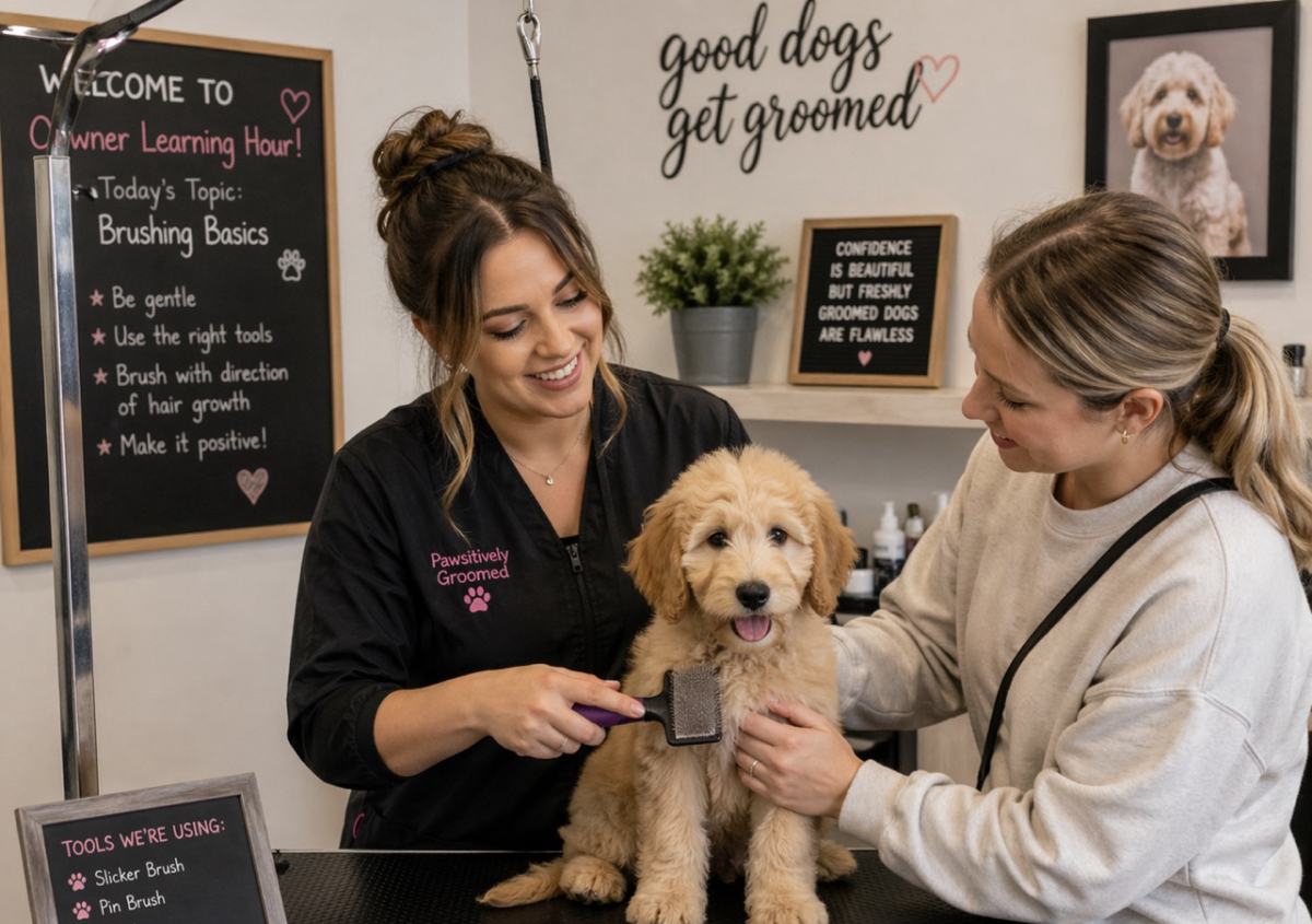 Intro to puppy grooming 