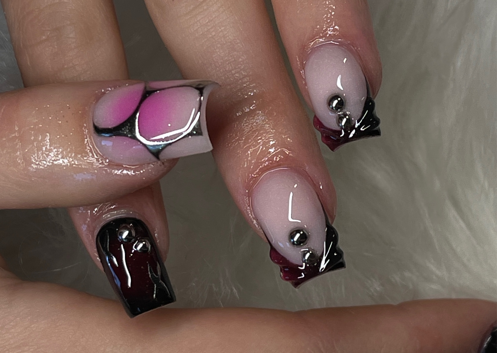 Polygel Full Set Short