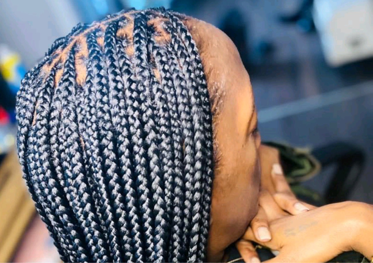 Small Knotless Braids(Waist)
