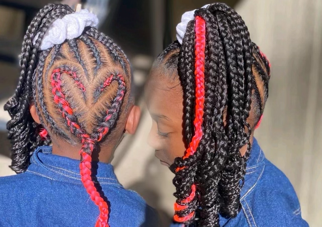 Updo or Low Ponytail (Kids)
