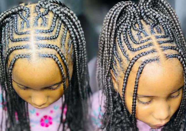 Fulani/Tribal Braids (Kids)
