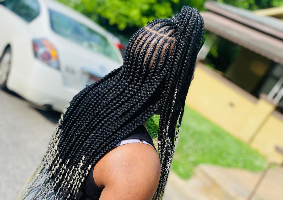 Layered Braids(Midback)