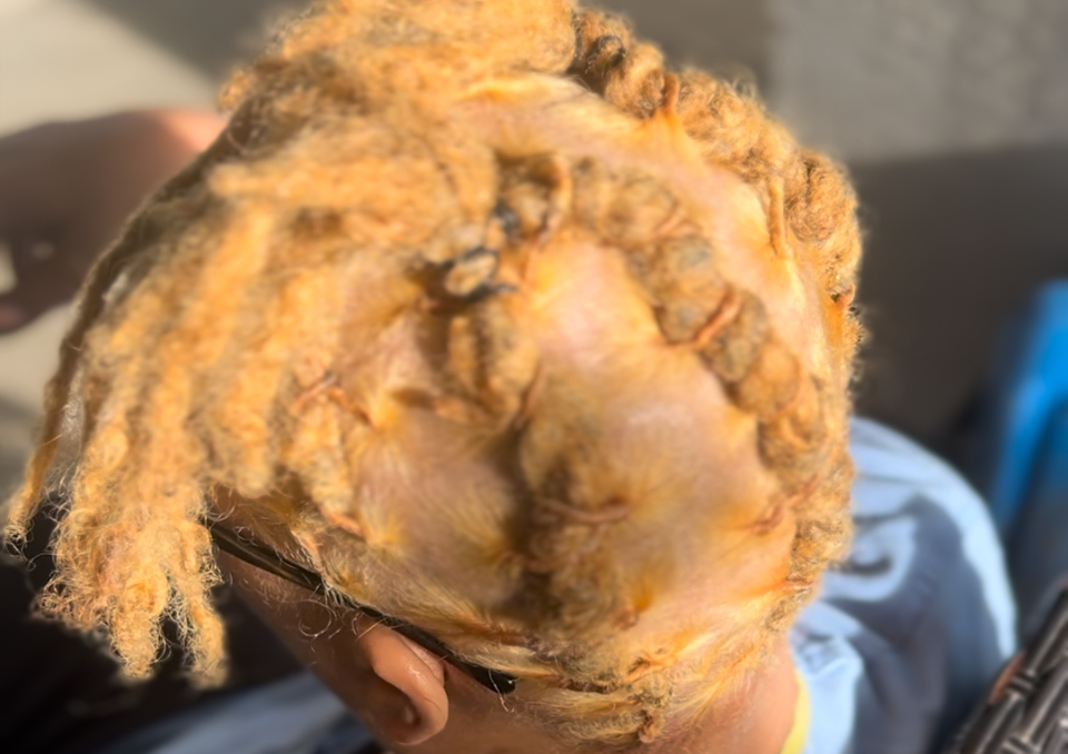 Whole Head Dyed
