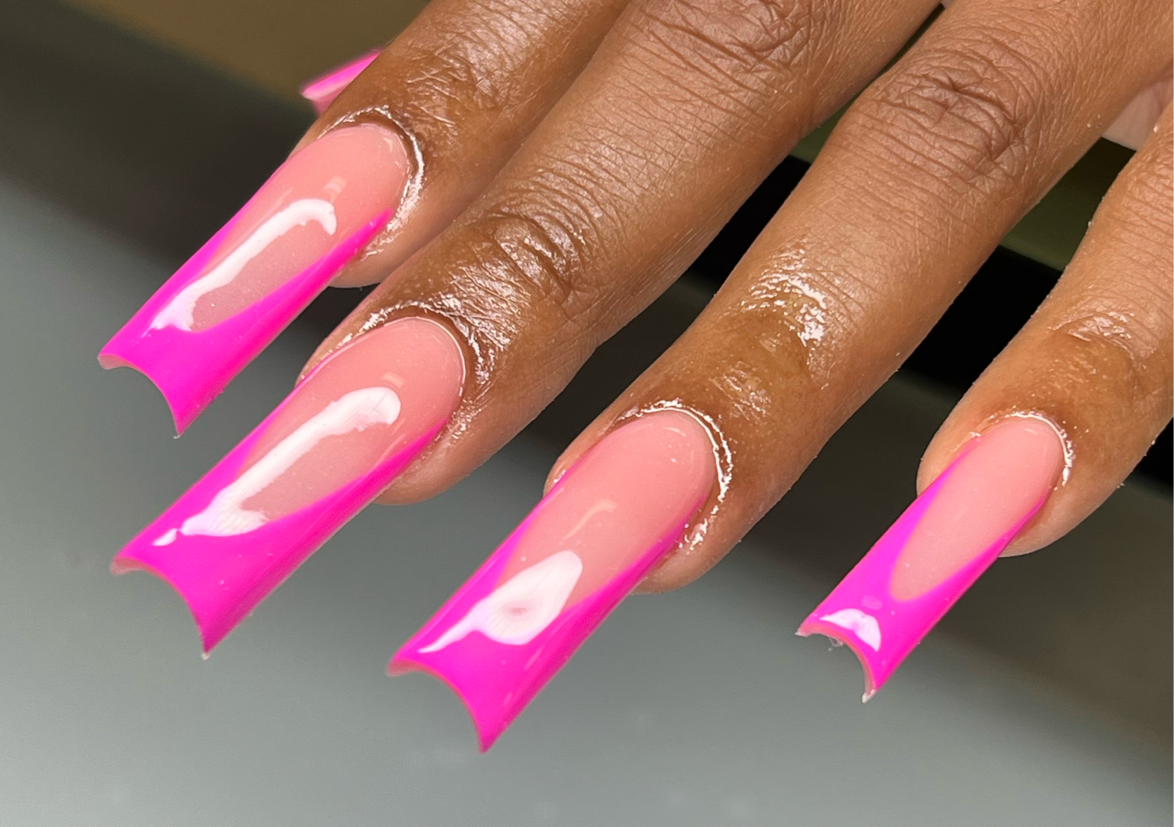 French Tip or Ombré (long) 