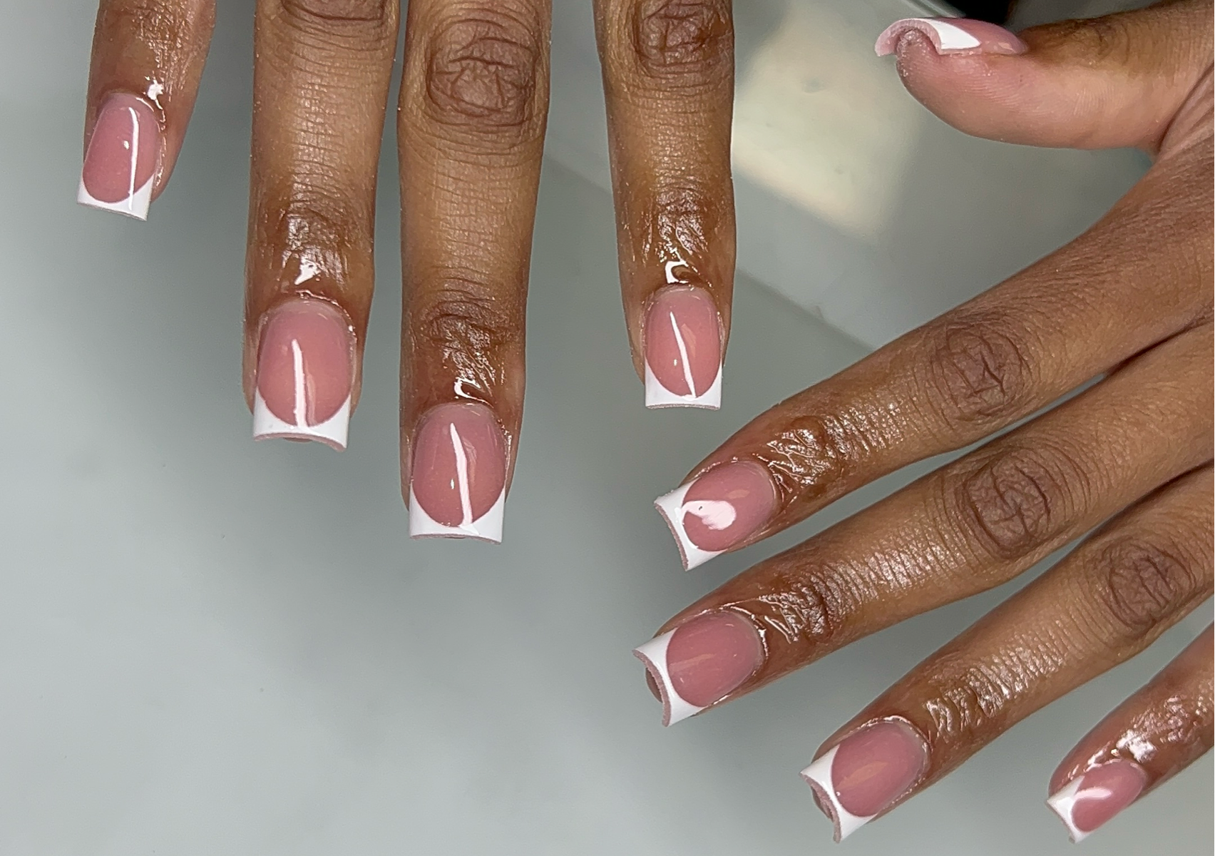 French Tip or Ombré (short) 