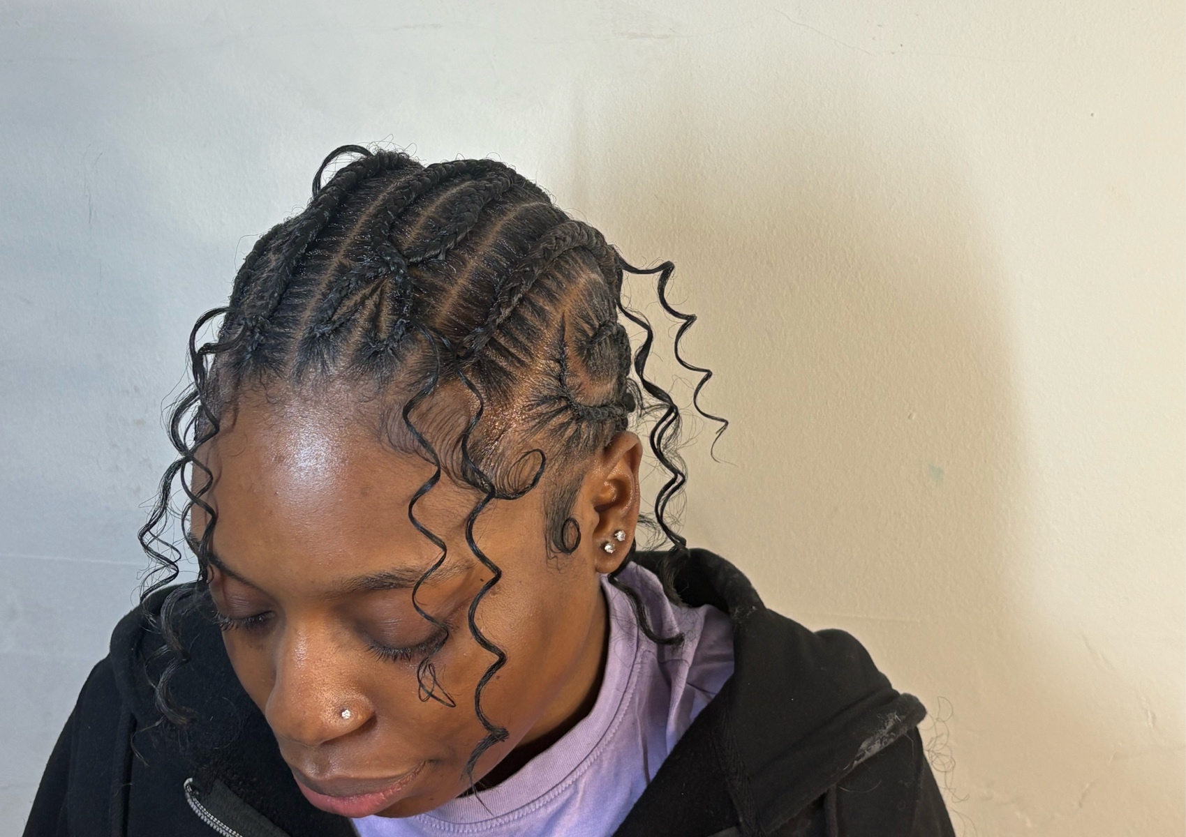 Freestyle stitch braids