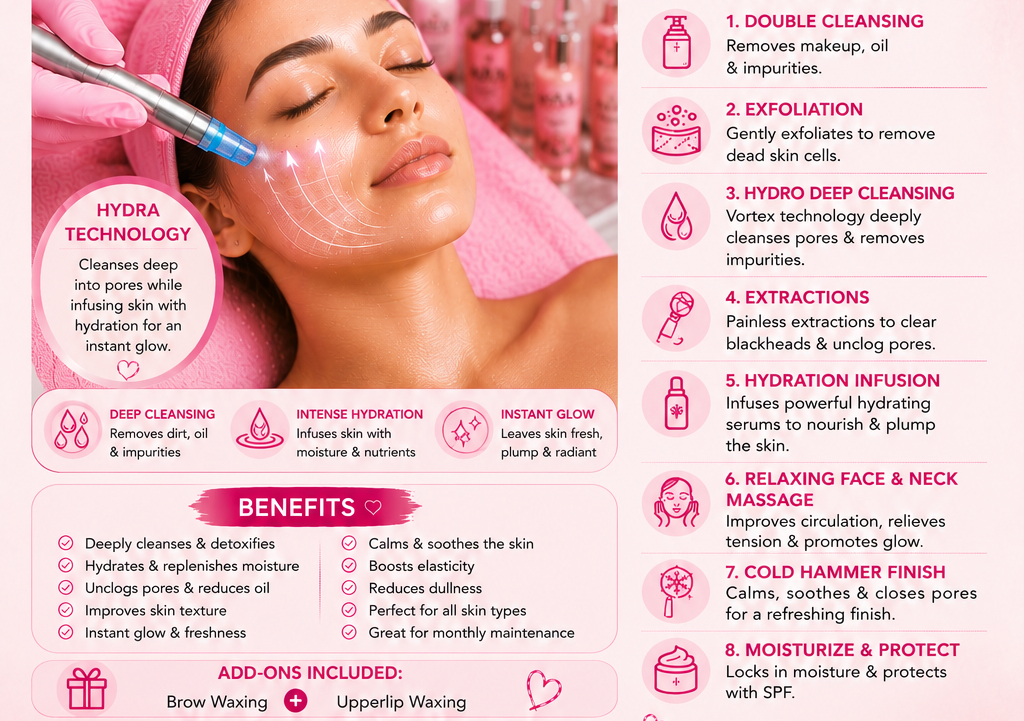 💧 HydraGlow Facial