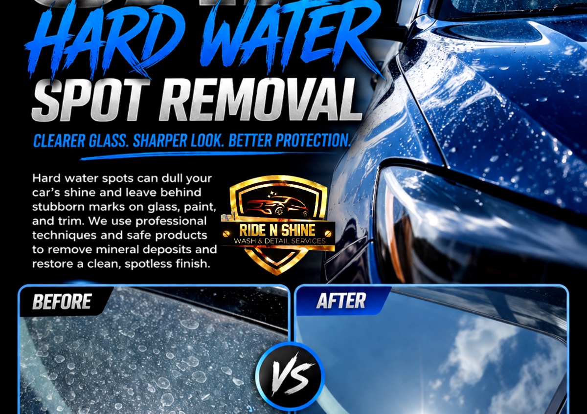 Hard Water Spot Removal 
