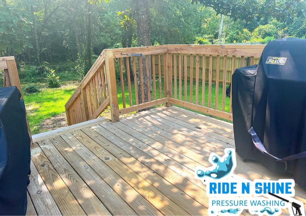 Deck Pressure Wash