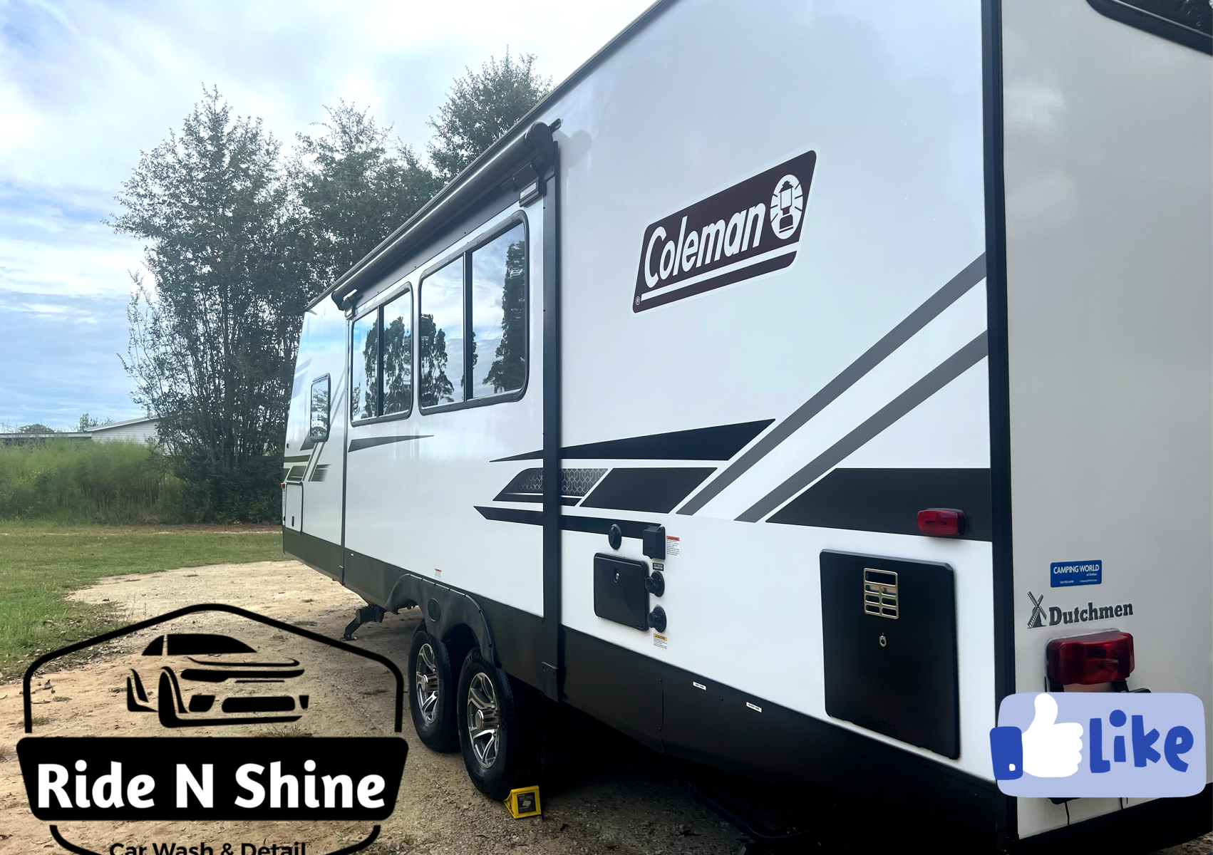 Small -Lg RV Wash & Wax 