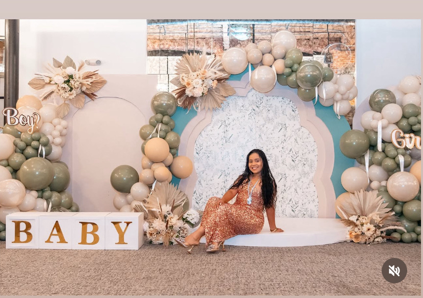 Baby shower decoration