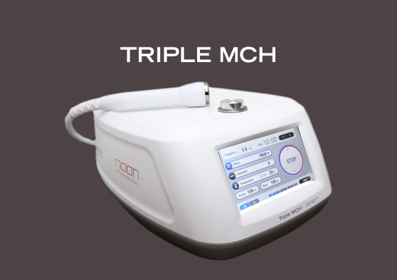 NOON  rūgštinė procedūra + TRIPLE MCH aparatinis serumų suvedimas