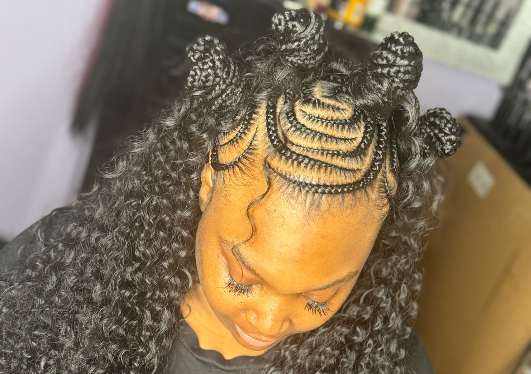Stitch Braids w/ Sew-In