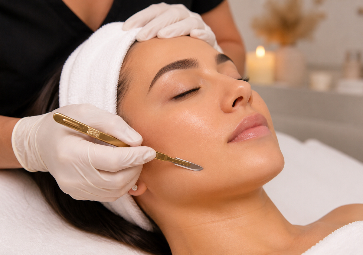 Diamond Dermaplaning facial 