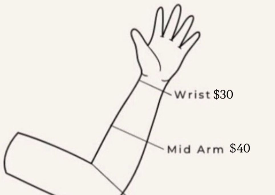 Wrist length ❤️