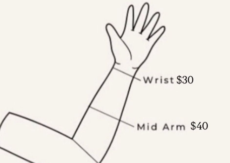 Wrist length 💙
