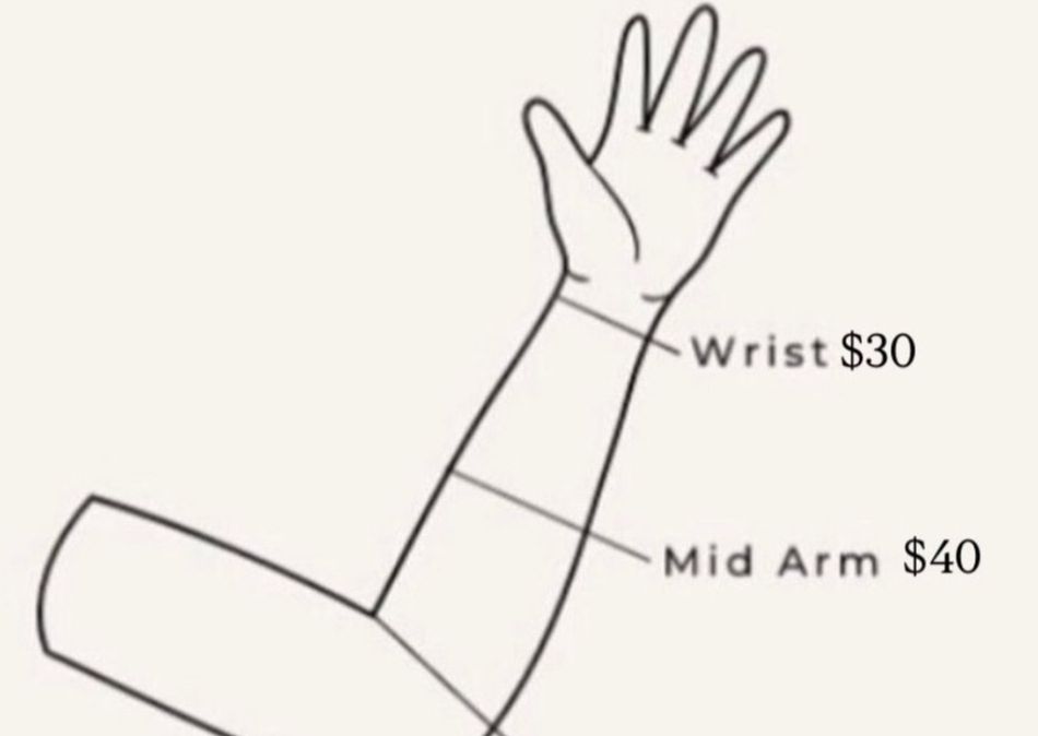 Mid-arm length ❤️