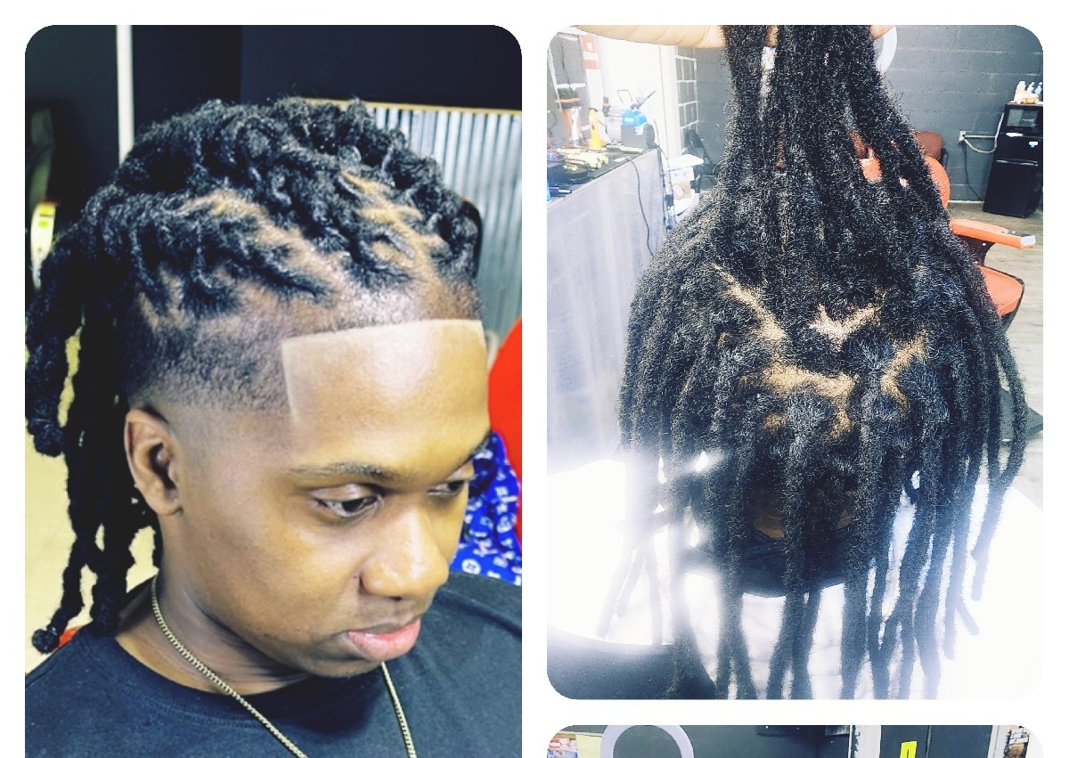 LOC EXTENSION & Loc Reattachments/Style ...... Locs extensions not included!