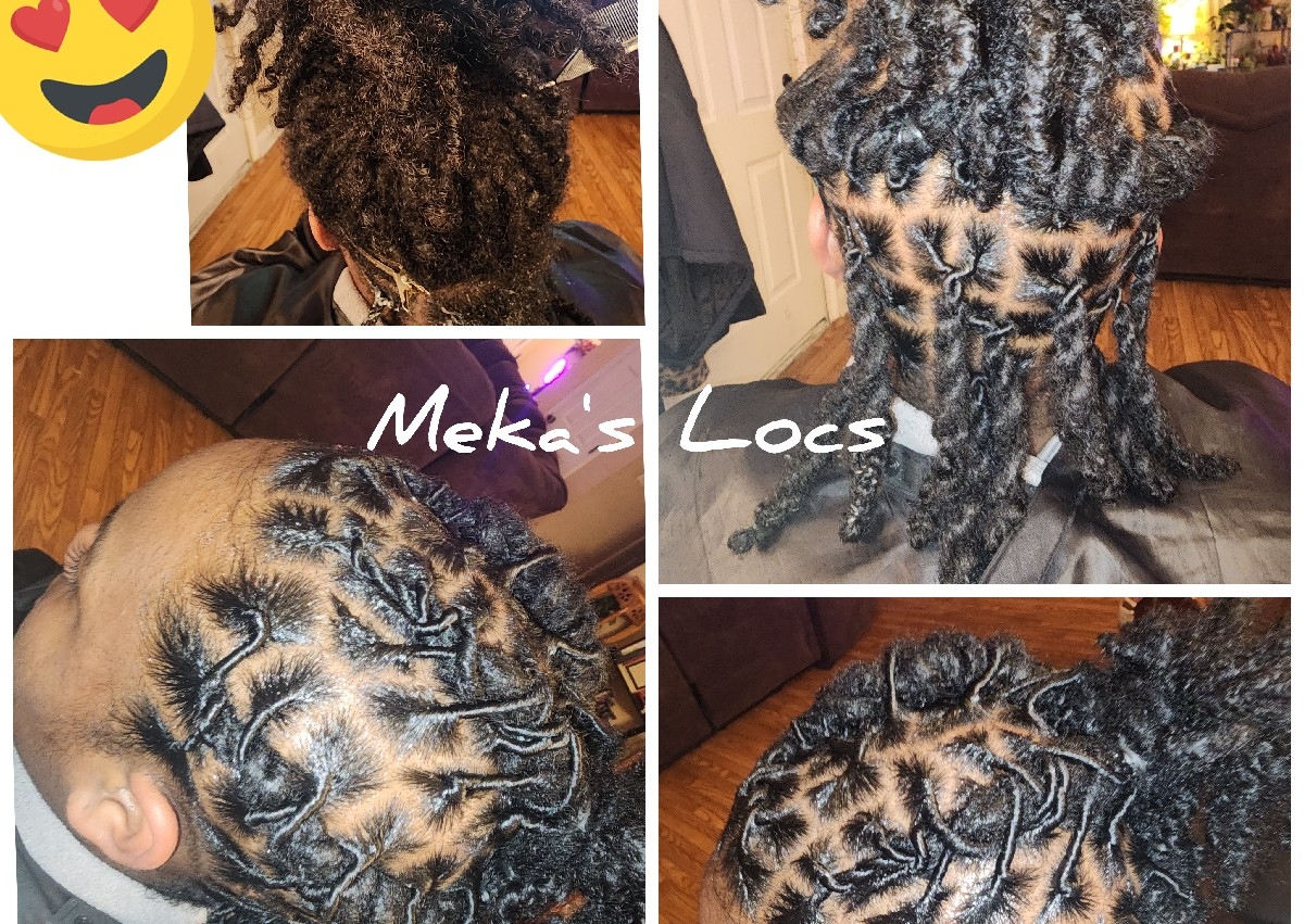 Adult wash and retwist/ style 