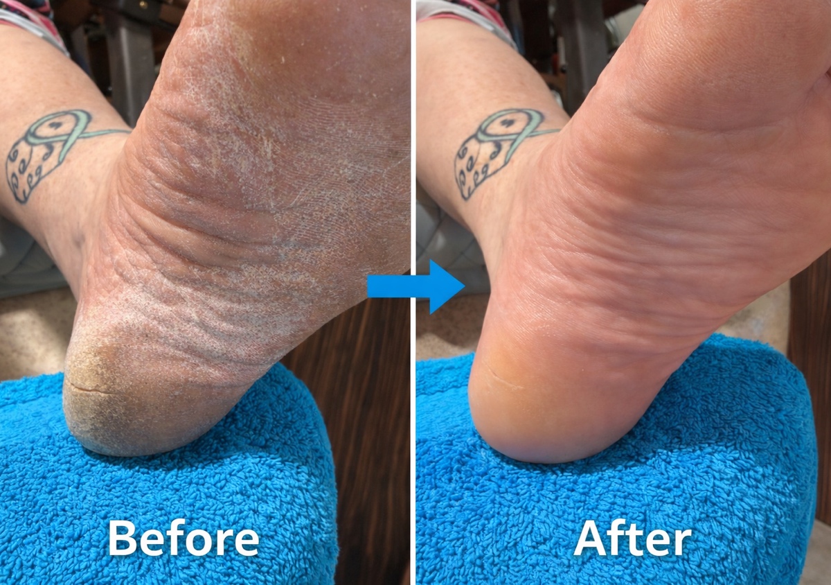 Luxury deluxe pedicure
