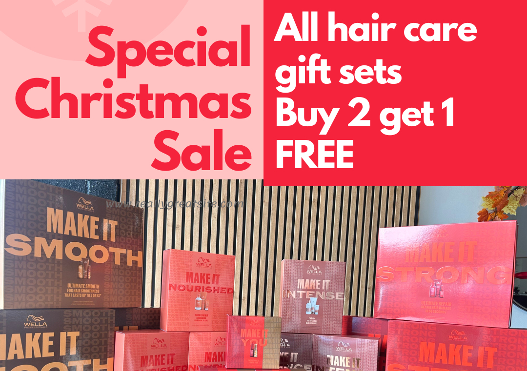 🎄✨ Special Christmas Sale! ✨🎄

Give the gift of gorgeous hair this holiday season! 💇‍♀️💝

🎁 All Hair Care Gift Sets
👉 Buy 2, Get 1 FREE!