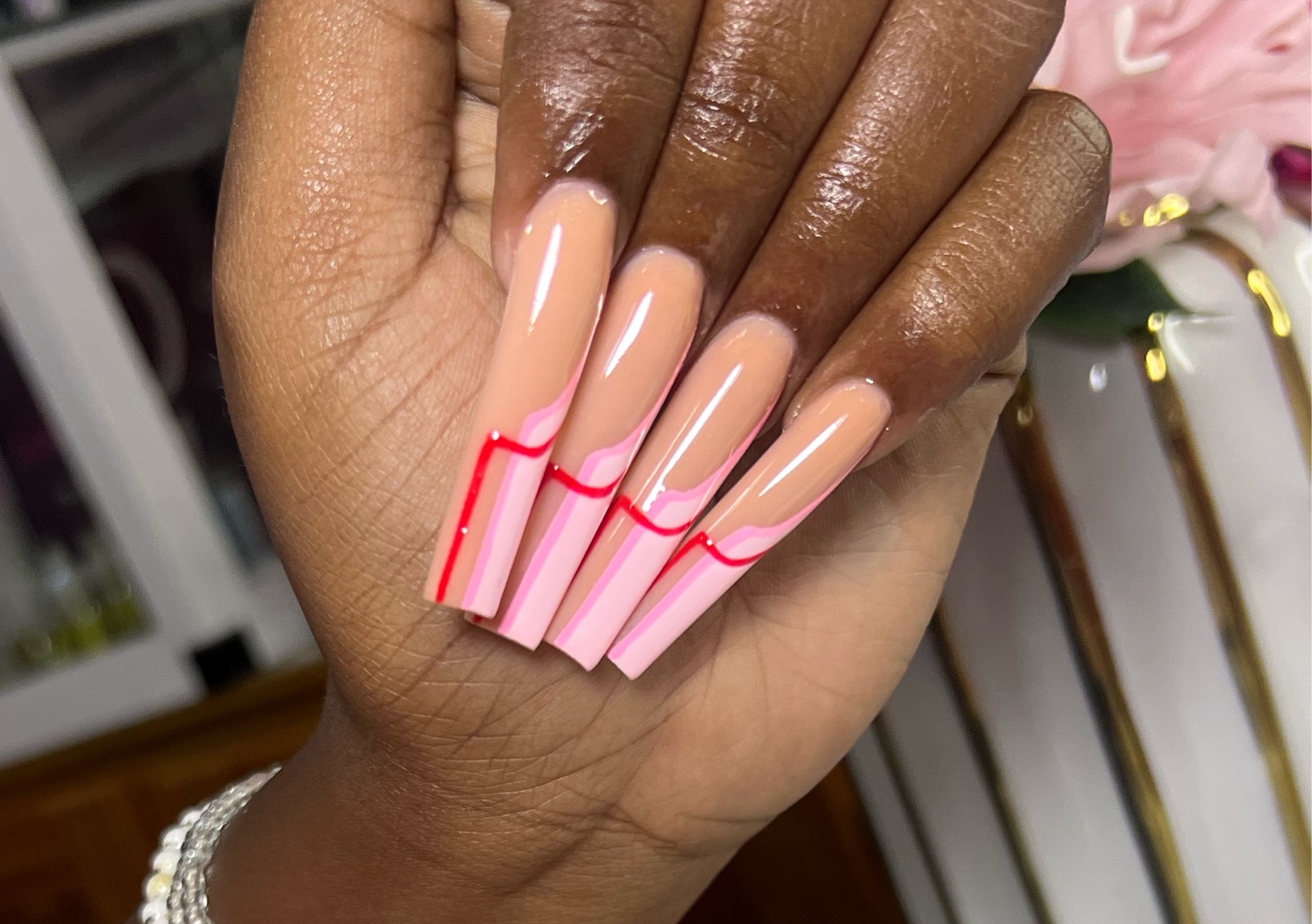 Tips & Acrylic XLong French