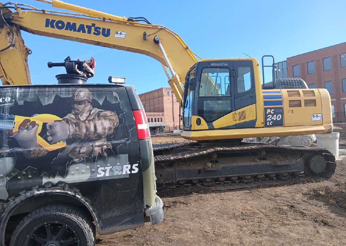 Heavy Equipment Glass Replacement