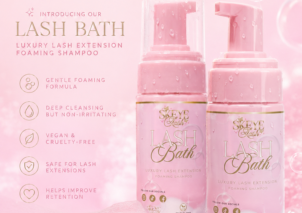 Lash shampoo