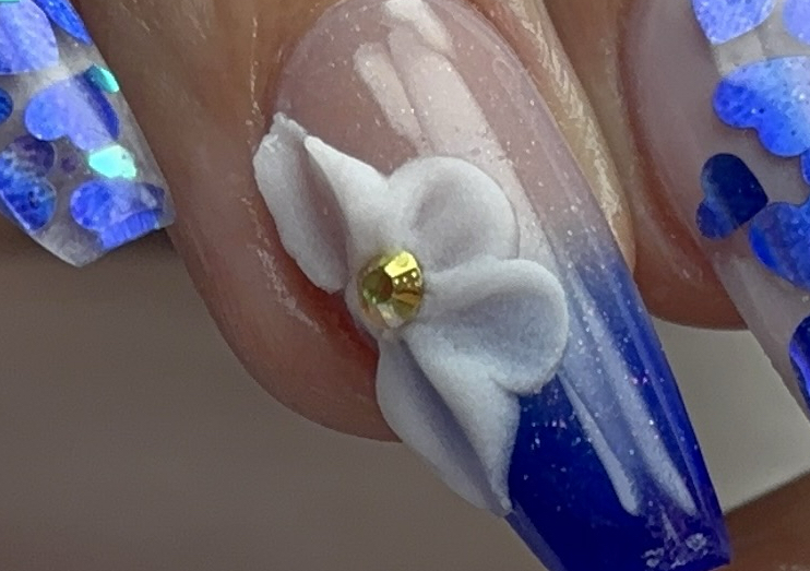 Flor 3D acrilico
