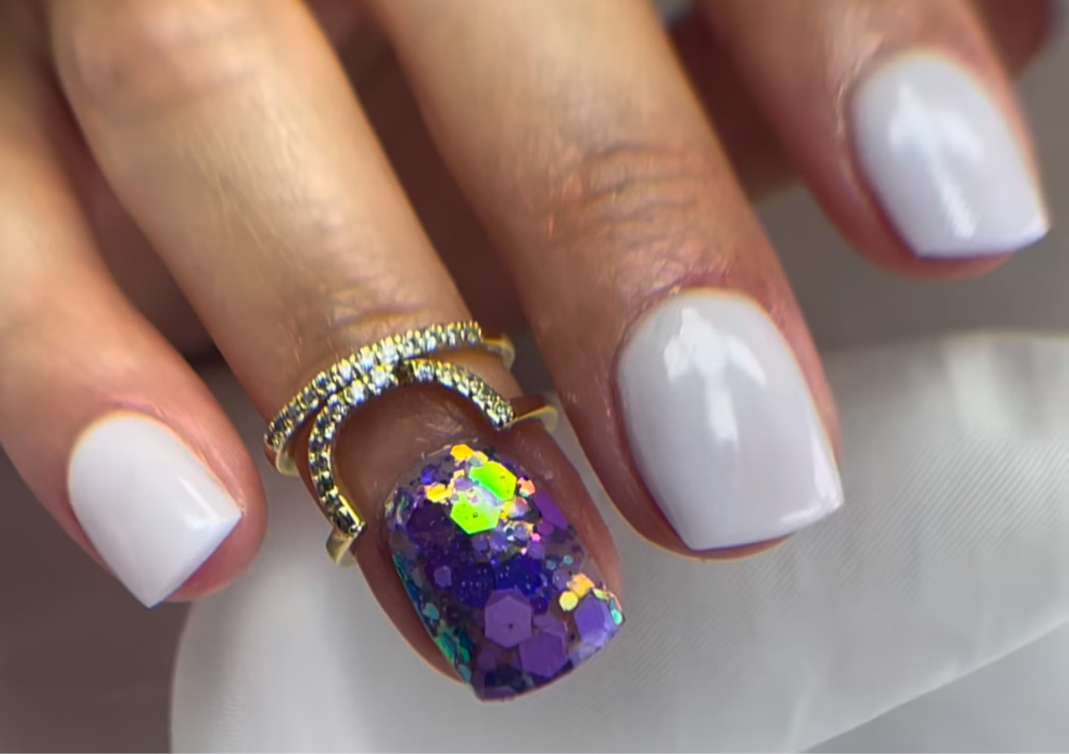 Natural look Acrílico Short un color