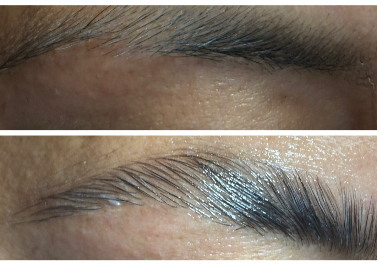 Eyebrow lamination