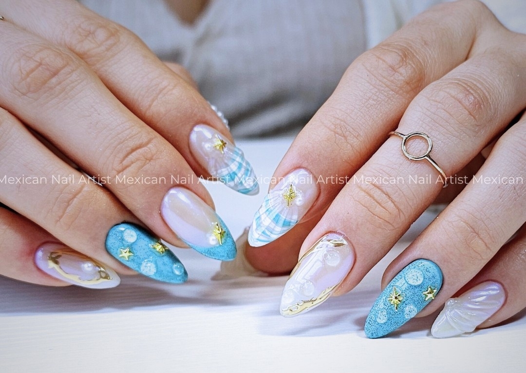 Russian Manicure + Gel-X Nail Extension