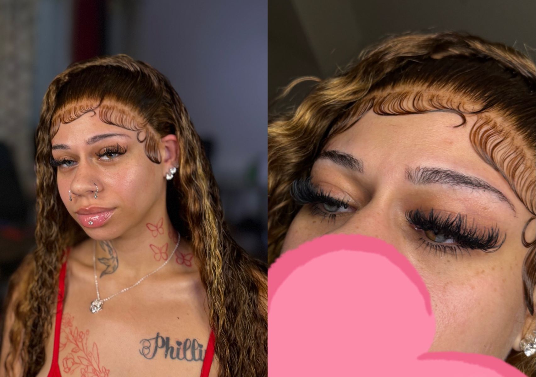 Lashed and laid (2 in 1)