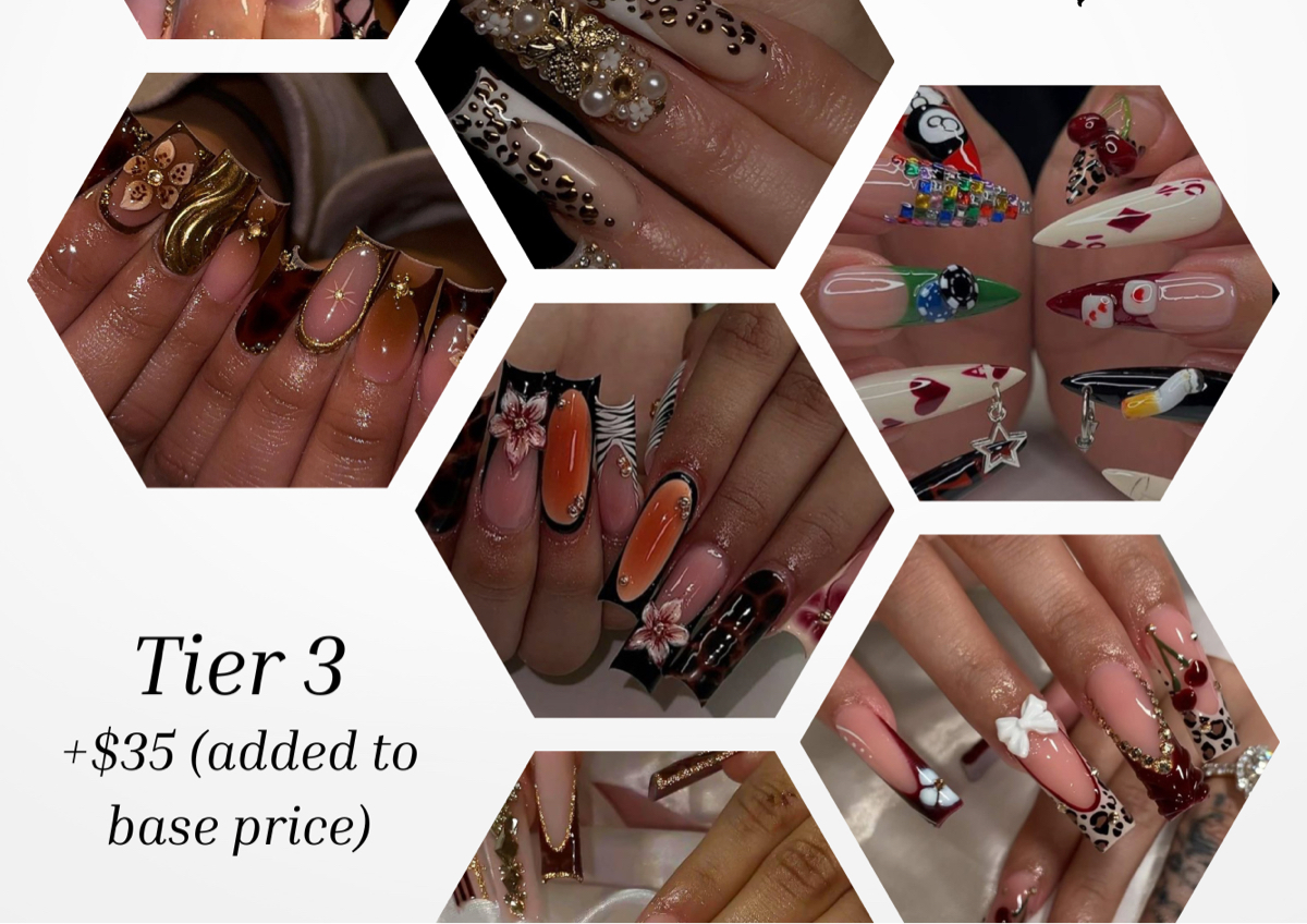 Teir 3 Nail Art