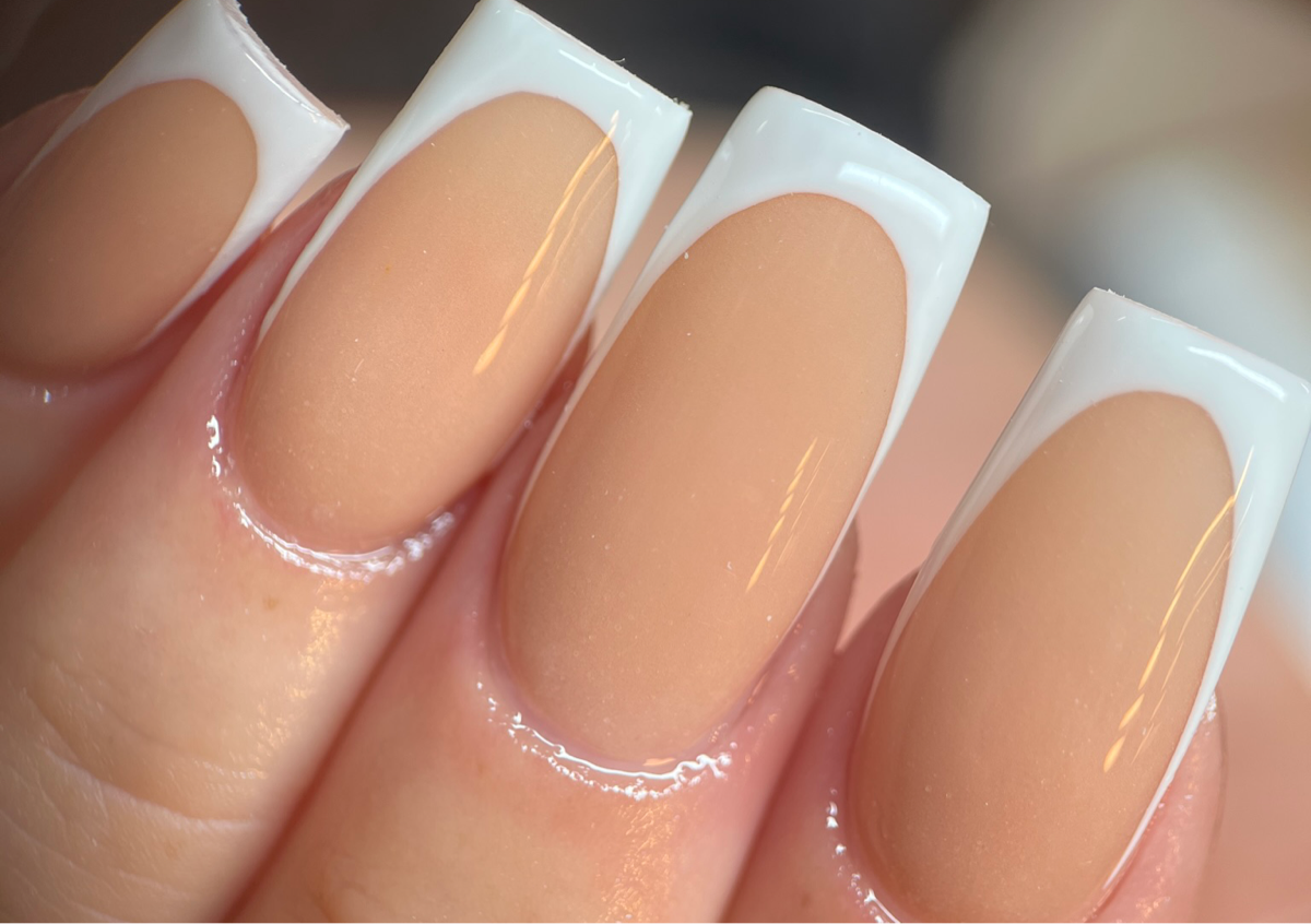 Acrylic with French/Ombré Finish