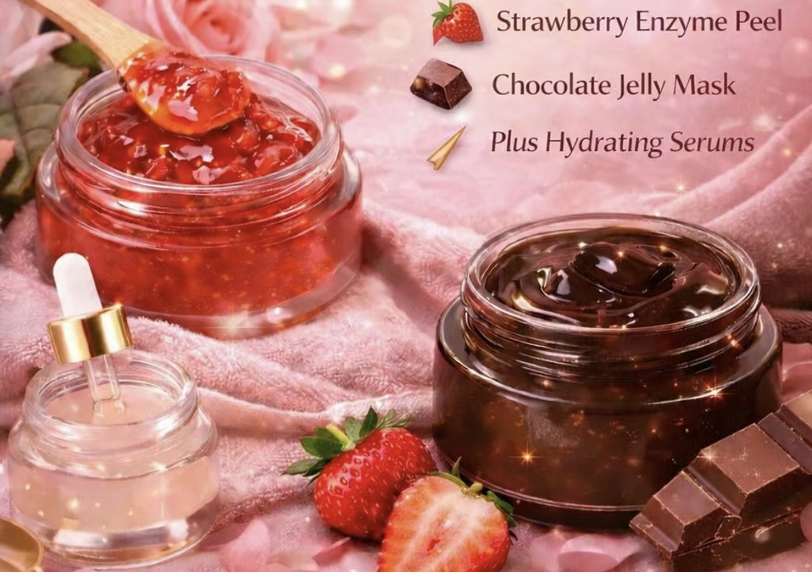 *FACIAL* Vybz Express Strawberry & Chocolate Delight Facial
